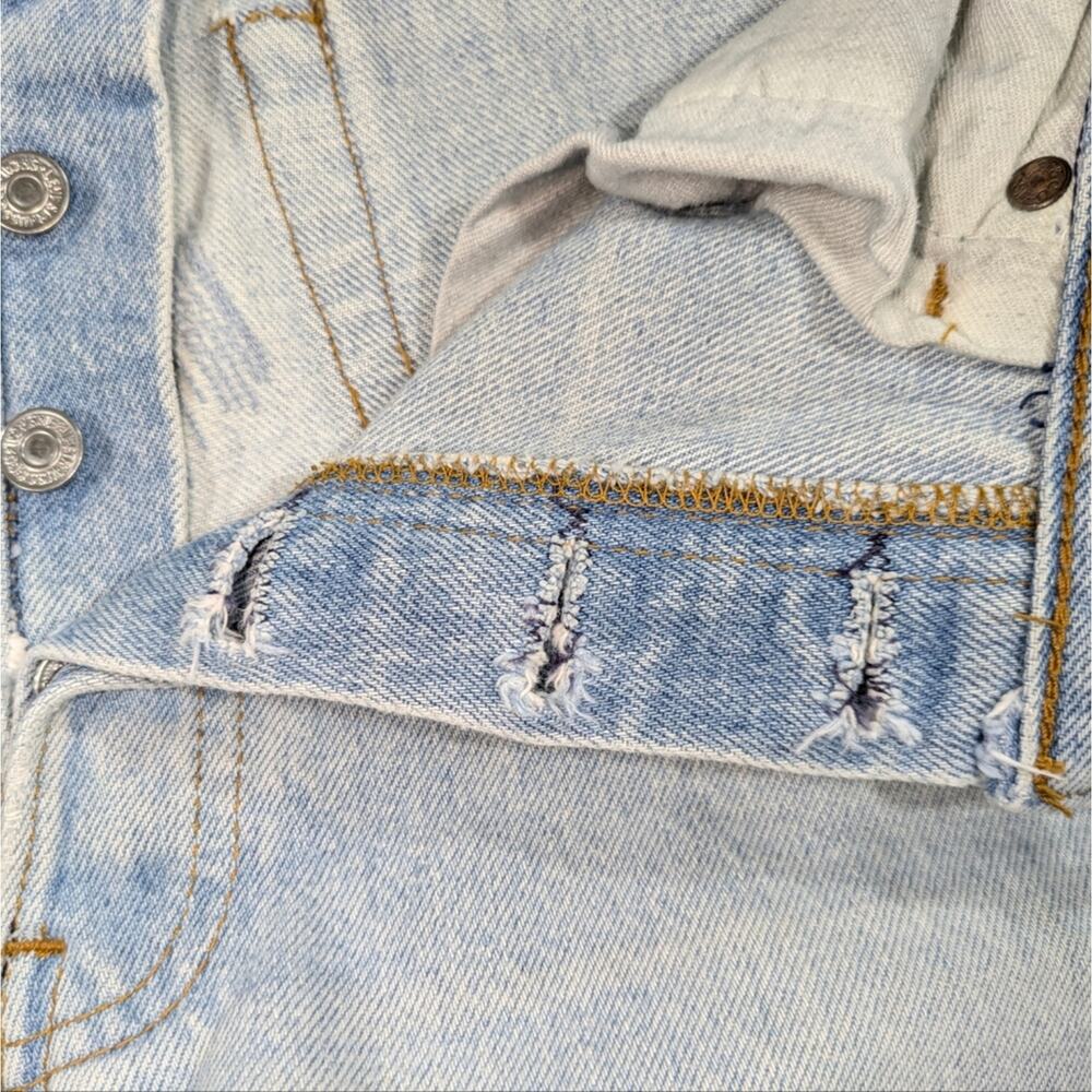 Re/Done Light Blue High Rise Women Jeans - Picture 7 of 12
